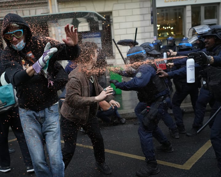 French Minister Refutes Police Brutality Claims Amid Ongoing Student Protests Across France – Europe Live