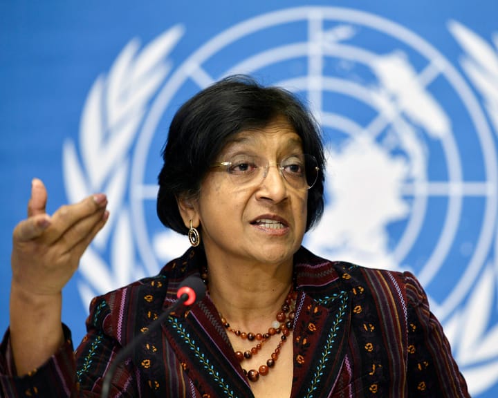 Nobel Peace Prize Awarded to Navanethem ‘Navi’ Pillay