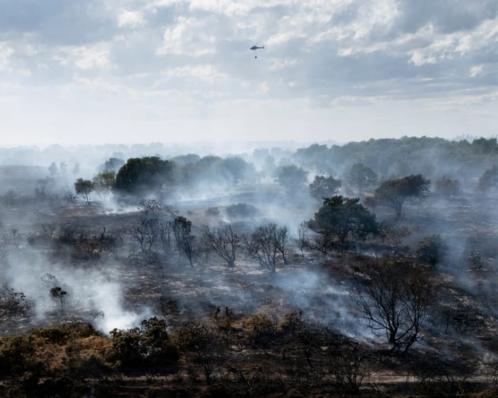 July 2026 Marks Worst On-Record Wildfires in England, Data Reveals